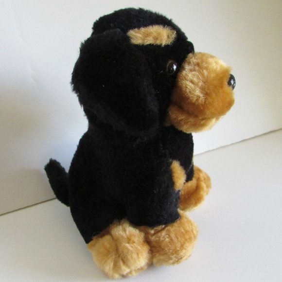 ROTWEILER PUPPY DOG 7" realistic plush stuffed animal - Picture 2 of 8